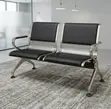 2-Seater Padded Office Bench - 2