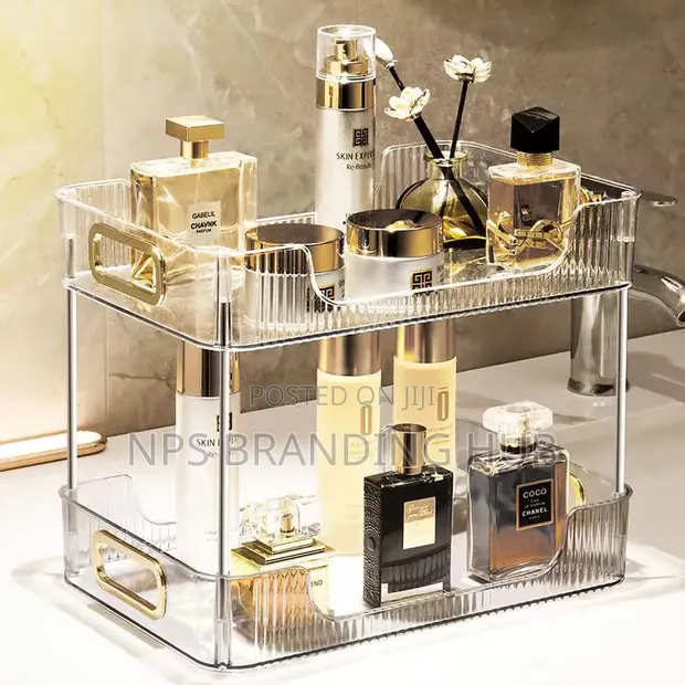 2-Tier Rectangular Storage Organizer - 1