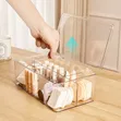 8 Slot Tea Bag & Coffee Organizer Container with Removable Divider - 3
