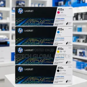 Genuine HP 415A CMYK Toner Cartridges
