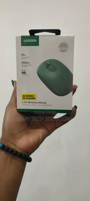 UGREEN 2.4G Wireless Mouse - Celadon Green
