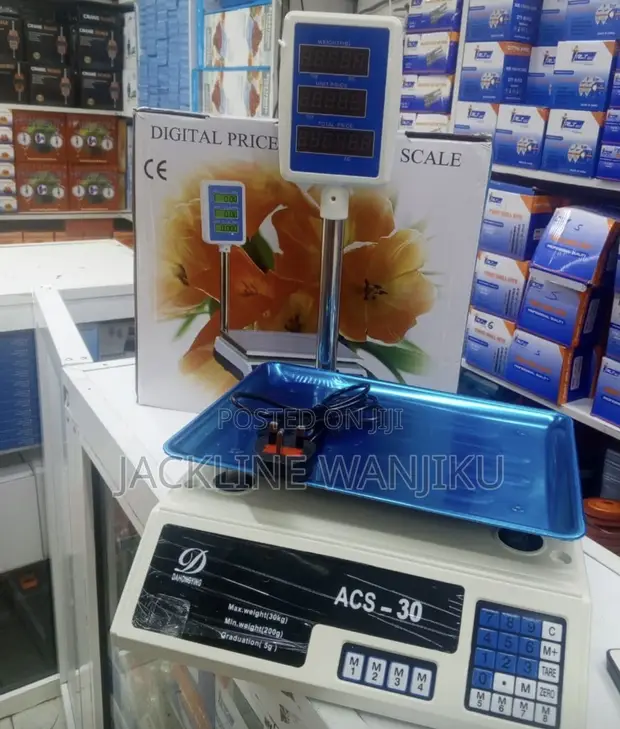 Digital ACS 30 Weighing Scale for Butchery - 1
