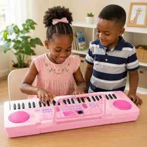61 Keys Kids Musical Keyboard with Speakers
