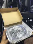 Metallic Laptop Stand with 2 Fans - 2