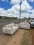 Beige Butterfly 3+2 Seater Sofa Set - 2