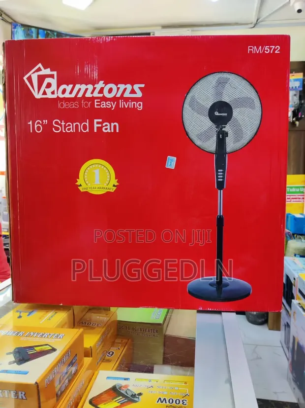 Ramtons 16" Stand Fan (Model RM/572) - 1