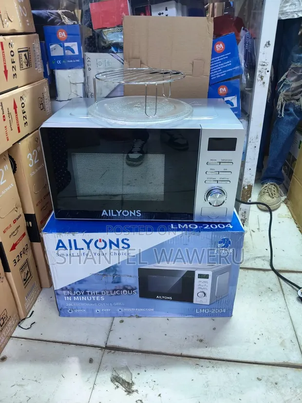 Ailyons 20L Microwave with Grill - Brand New - 1