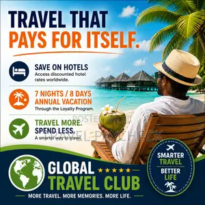 Global Travel Club Membership - Travel More, Spend Less