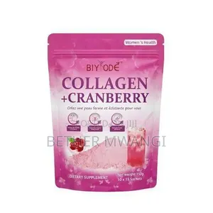 BIYODE Collagen + Cranberry Dawa ya Afya ya Wanawake ya Poda
