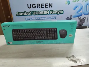 Logitech MK250 Wireless Bluetooth Keyboard and Mouse Combo
