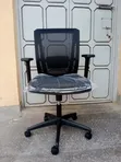 Mid-Back Mesh Office Chair - Black - 2