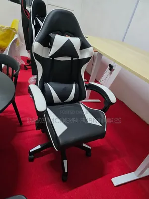 Brand New Black & White Ergonomic Gaming Chair