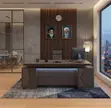 2400mm Executive Lockable Senate Desk - 2
