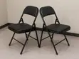 Black Folding Chair for Events, Office, Home - 4