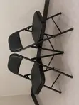 Black Folding Chair for Events, Office, Home - 5