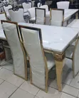 Goldish 6-Seater Dining Table Set - 2