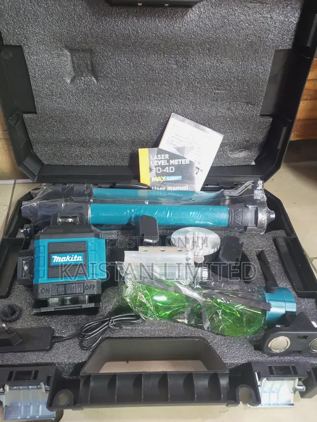 Makita 4D Auto Laser Level (Green Beam) - 1