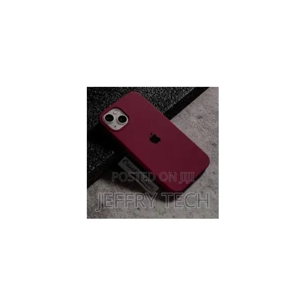 Soft Silicone Back Cover for iPhone 14 - 1