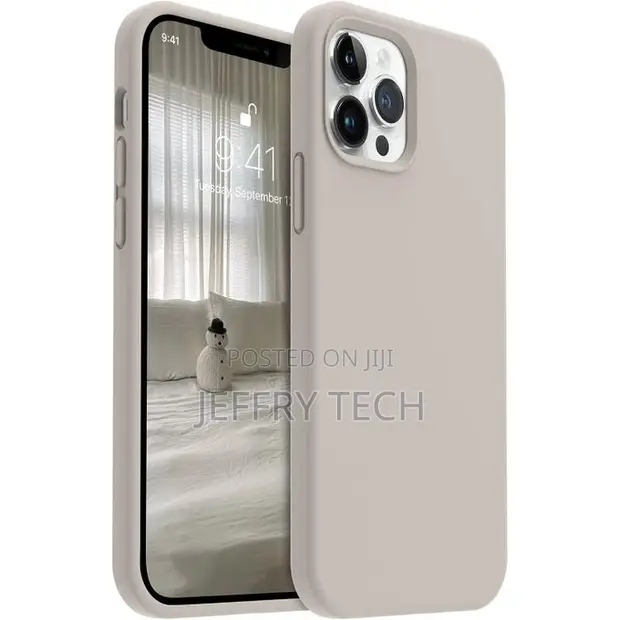 Anti-Scratch Shockproof Case for Apple iPhone 16 Pro Max - Grey - 1