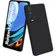Soft Silicone Back Cover for Xiaomi Redmi 9T - Black - 1