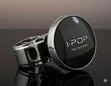 Black Steering Wheel Spinner Knob - 1