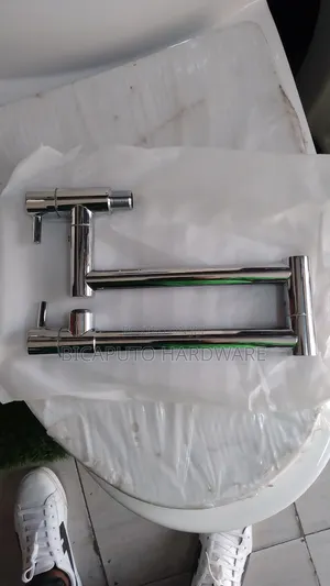 Brand New Abb Pot-Filler Wall Tap - Silver