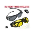 UV Protection & Amber Night Driving Glasses - 2