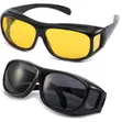 HD Vision Wrap Around Day Night Driving Glasses Set - 2