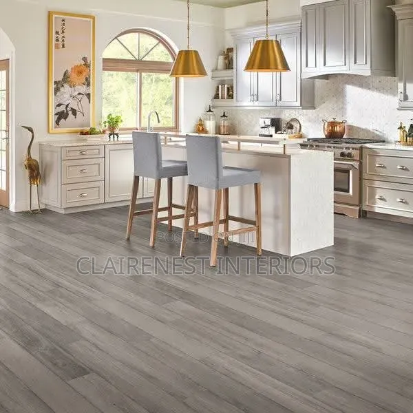 Durable SPC Flooring - Mkeka wa Ubao Design - 1