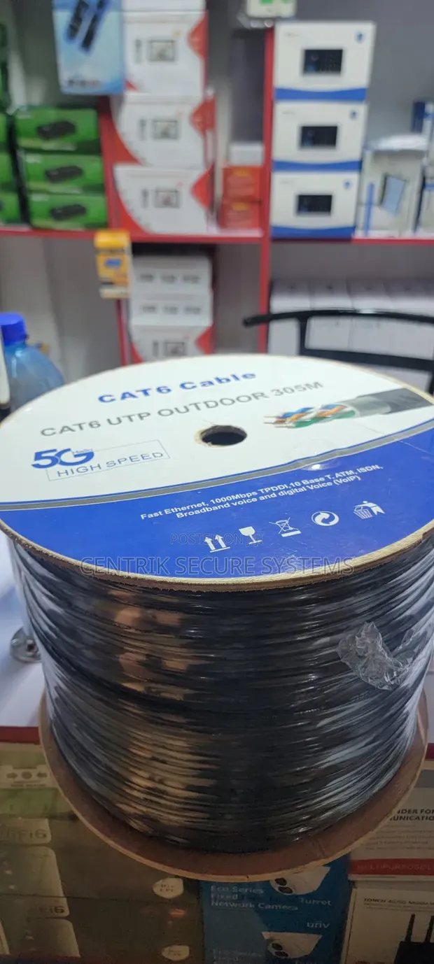 Cat 6 CCA Outdoor Ethernet Cable 305m - 1
