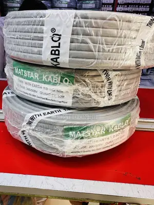 Matstar 1.0mm Twin With Earth Electrical Wiring Cable 90m
