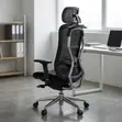 Modern Ergonomic Fabric Office Chair - 2