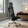 Modern Ergonomic Fabric Office Chair - 4