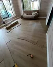 Durable SPC Carpet Flooring - Wood Plank Design - 1