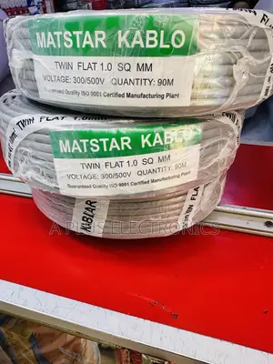 Matstar 1.0mm Twin Flat Solar Cables