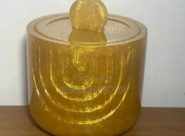 Handmade Resin Jewellery Jar - 1