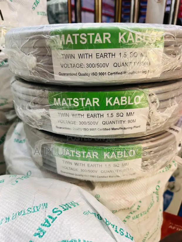 Matstar 1.5mm Twin With Earth Cable, 90m - 1