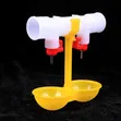 Vinywaji vya Kuku vya Plastiki vya Kiotomatiki vya Ubora wa Juu (Double Cup) - 2