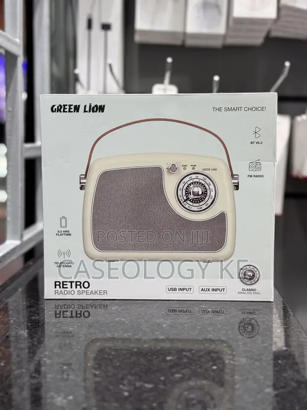 Green Lion Retro Radio & Bluetooth Speaker - 1