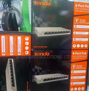 Tenda TEG1109P 8-Port Gigabit PoE Desktop Switch