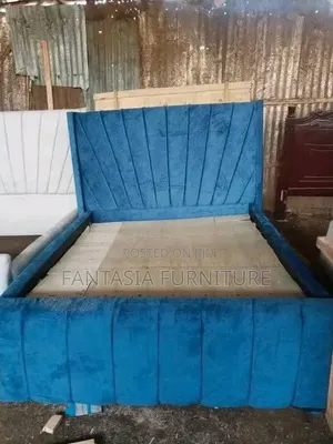 Blue 5x6 Bed Frame - Ideal Brand
