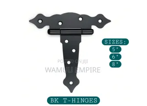 T-Strap Hinge with Spear-End