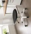 Modern Transparent Acrylic Office Chair - 5