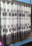 Flowered Window Curtains - Brand New - 1