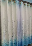 Flowered Window Curtains - Brand New - 2