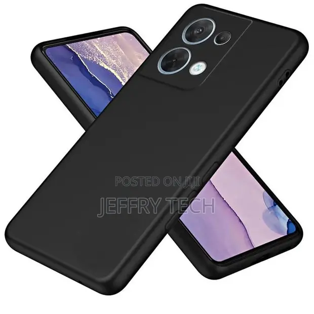 Soft Silicone Back Cover for Xiaomi Redmi Note 13 Pro 5G - Black - 1