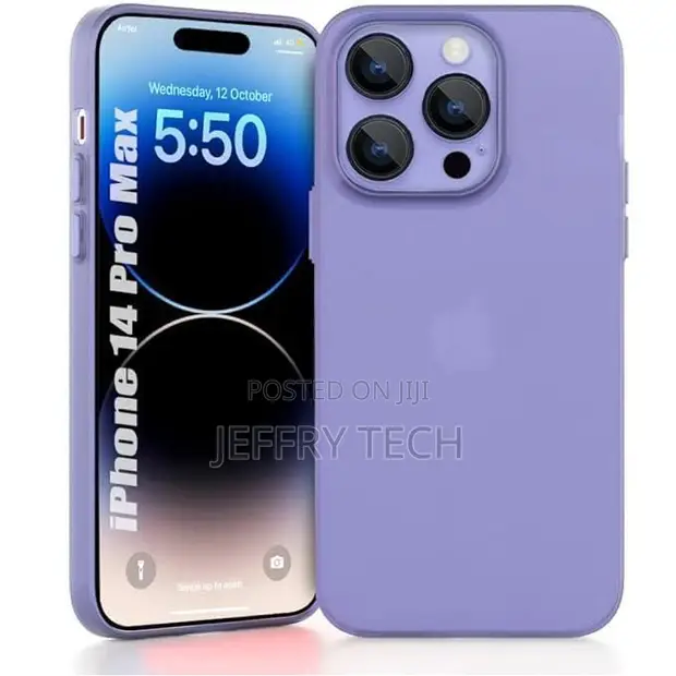 Anti-Scratch Shockproof Case for Apple iPhone 14 Pro Max - Purple - 1