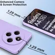 Soft Silicone Slim Fit Shockproof Case for Xiaomi Redmi 14C - Purple - 2