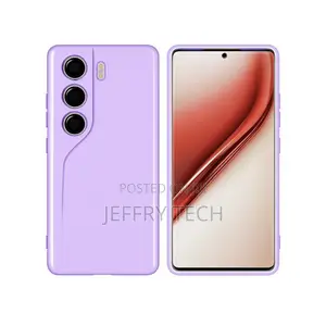 Soft Silicone Slim Fit Case for TECNO Camon 40 Pro - Purple