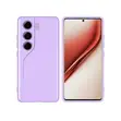 Soft Silicone Slim Fit Case for TECNO Camon 40 Pro - Purple - 1